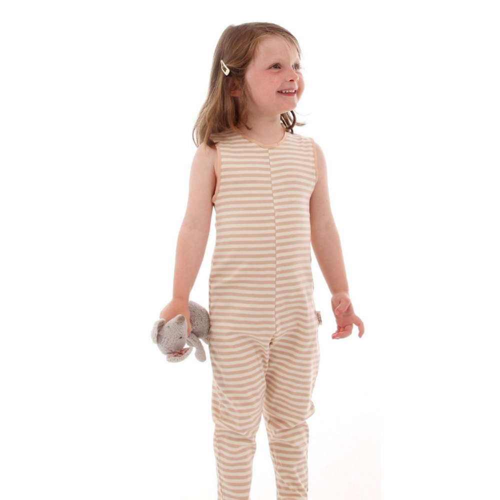 Scratch_Sleeves_Special_Needs_Button_Back_Footless_Dungarees_cappuccino_frontimage