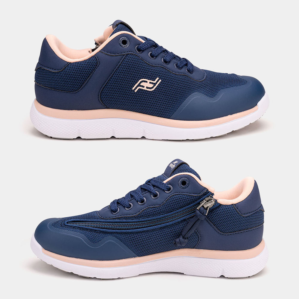 Friendly Shoes Voyage (Womens) - Navy Peach